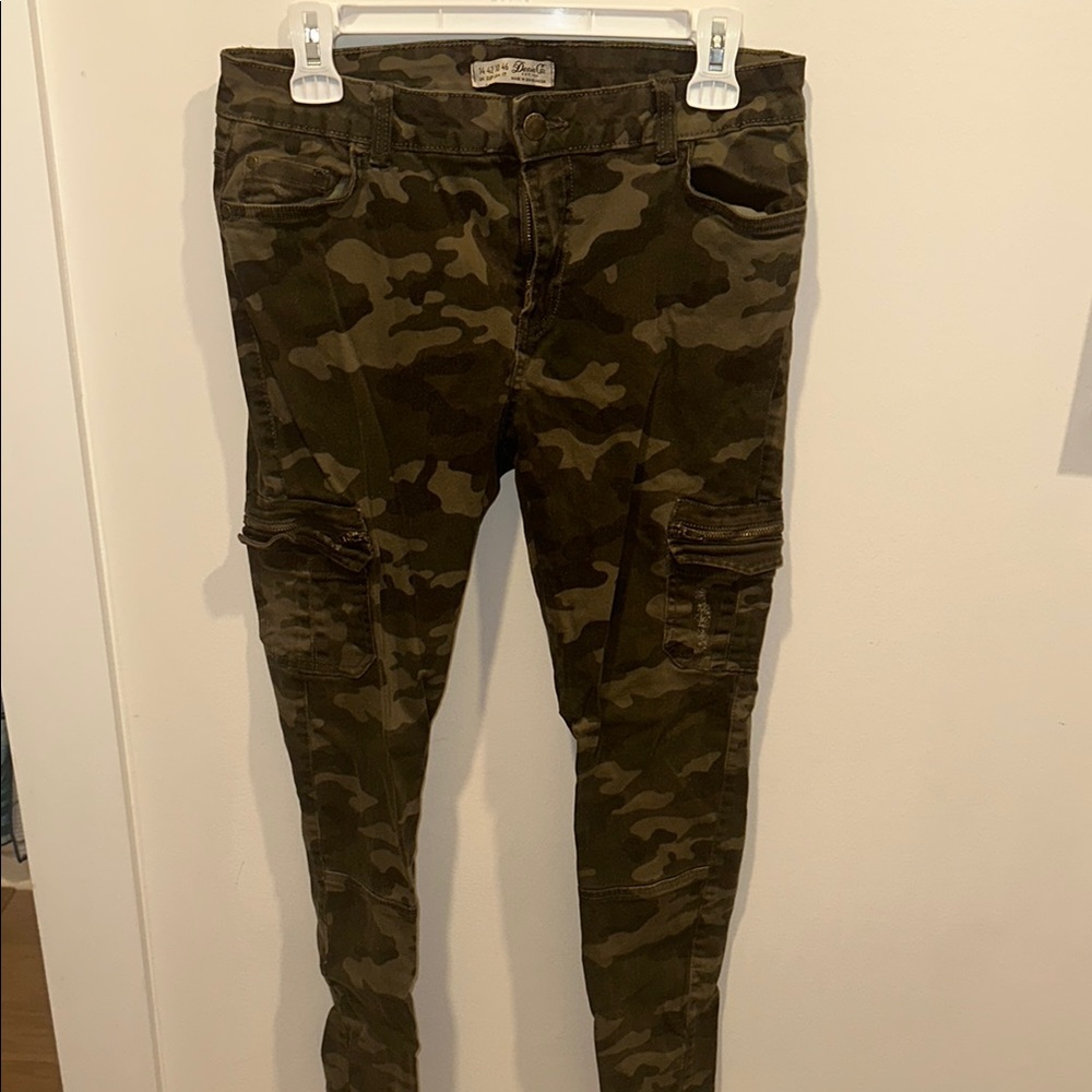 Camo Skinny Jeans